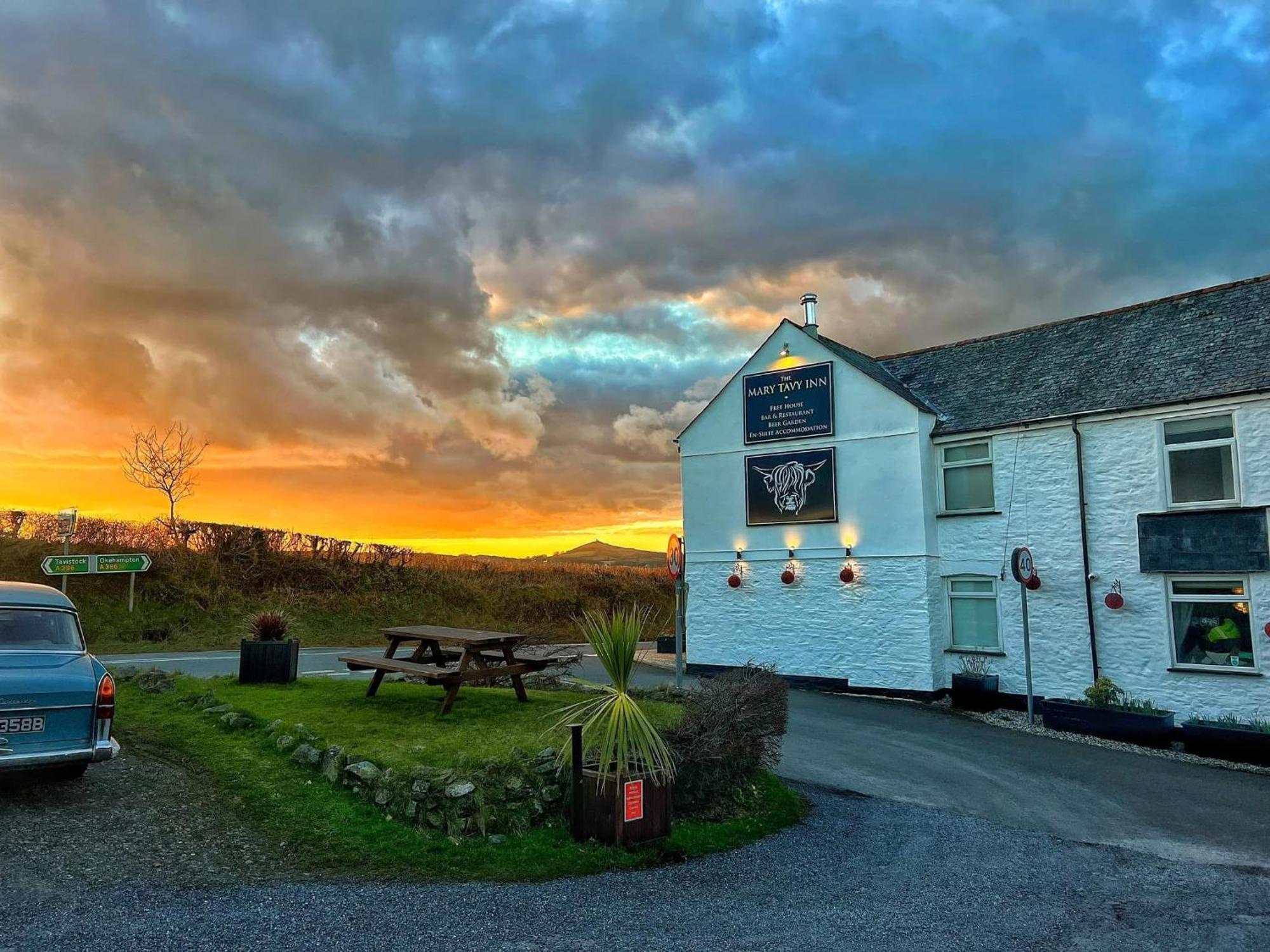 The Mary Tavy Inn Marytavy Eksteriør bilde