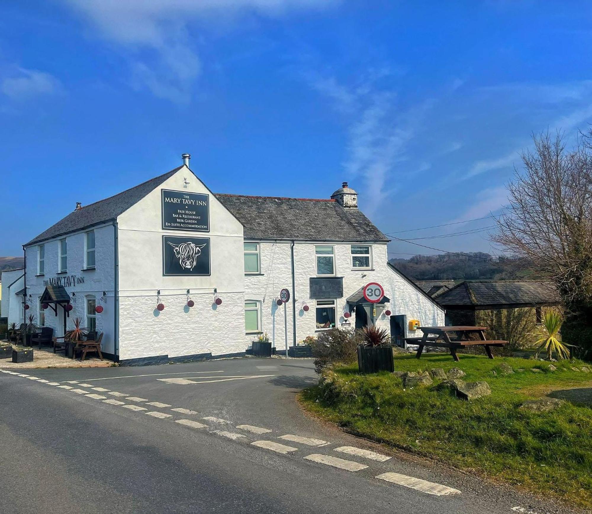 The Mary Tavy Inn Marytavy Eksteriør bilde